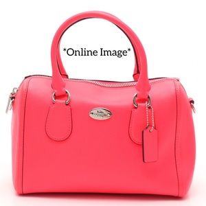 Coach - Mini Bag - Hot Pink Bennett Satchel